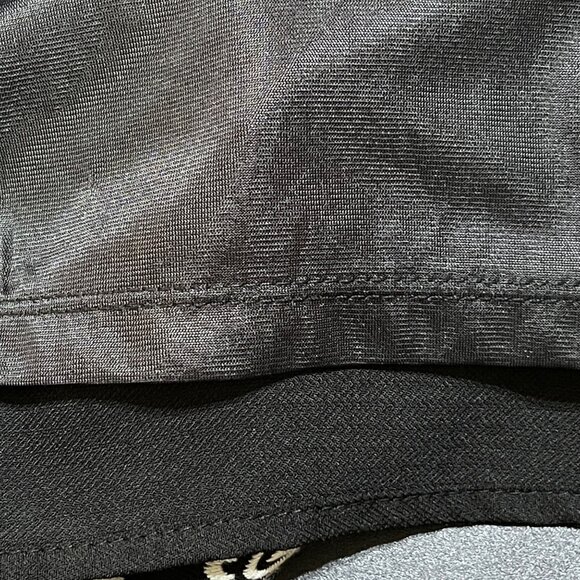 THML Shift Dress Embroidered Black White XS Sleeveless V-Neck - Picture 7 of 7